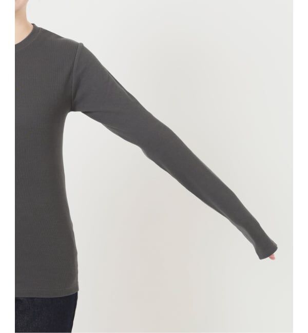 SLOBE IENA「《2枚セット》HANES/ヘインズ SLOBE別注 2PACK リブロンTEE」|Tシャツ・カットソー|