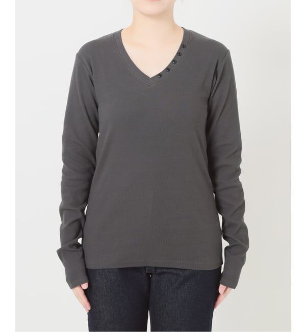 SLOBE IENA「《2枚セット》HANES/ヘインズ SLOBE別注 2PACK リブロンTEE」|Tシャツ・カットソー|