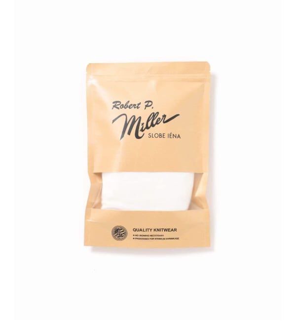 SLOBE IENA「《追加2》miller SLOBE別注 SHEER RIB クルーネック」|Tシャツ・カットソー|