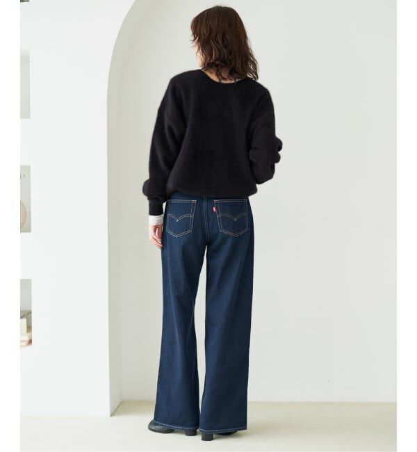 SLOBE IENA「《WEB限定/追加予約》Vネックレーストップス」|Tシャツ・カットソー|