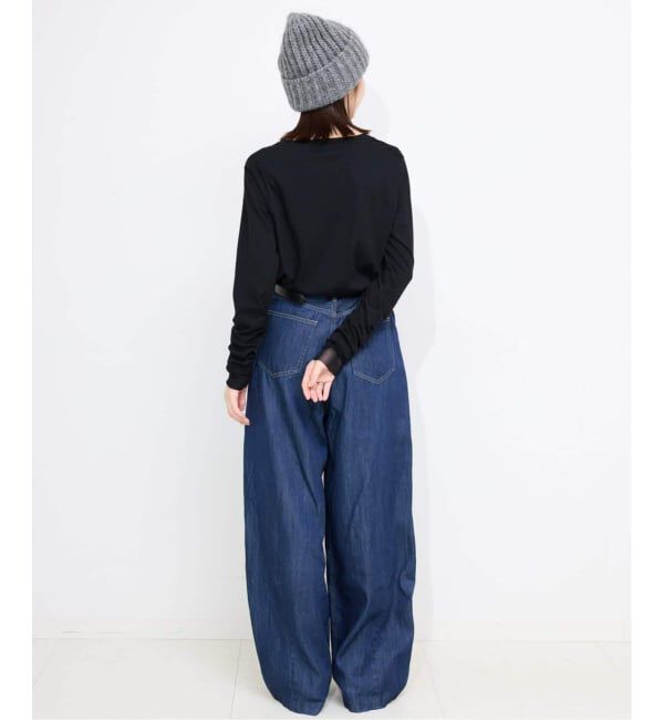SLOBE IENA「《WEB限定カラーあり/追加8予約》レイヤードスリーブロンTEE」|Tシャツ・カットソー|