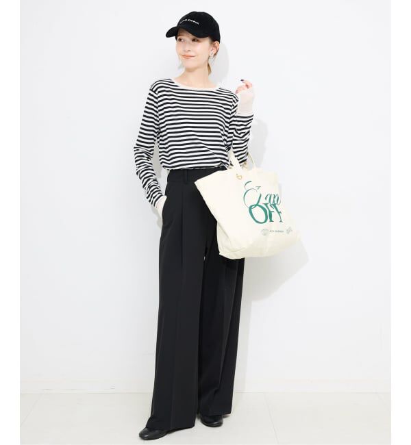 SLOBE IENA「《WEB限定カラーあり/追加8予約》レイヤードスリーブロンTEE」|Tシャツ・カットソー|