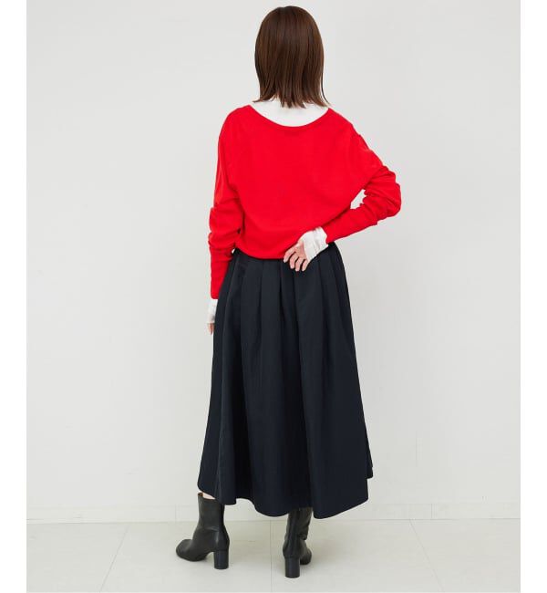 SLOBE IENA「《WEB限定カラーあり/追加8予約》レイヤードスリーブロンTEE」|Tシャツ・カットソー|