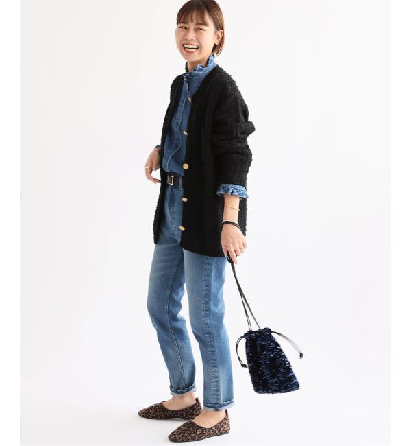 JOURNAL STANDARD relume「《WEB限定追加3》TWEEDYニットジャケット」|カーディガン|