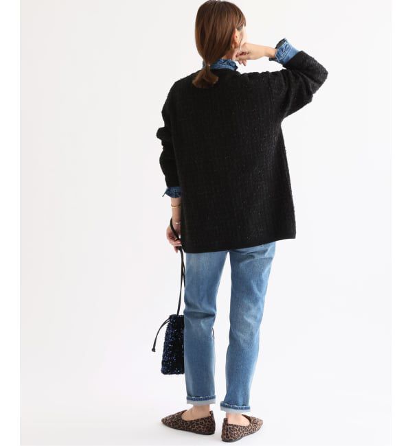 JOURNAL STANDARD relume「《WEB限定追加3》TWEEDYニットジャケット」|カーディガン|