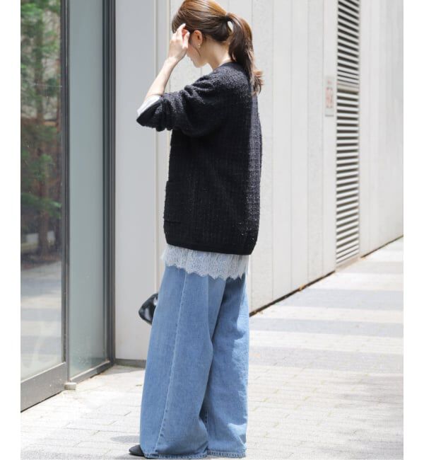 JOURNAL STANDARD relume「《WEB限定追加3》TWEEDYニットジャケット」|カーディガン|