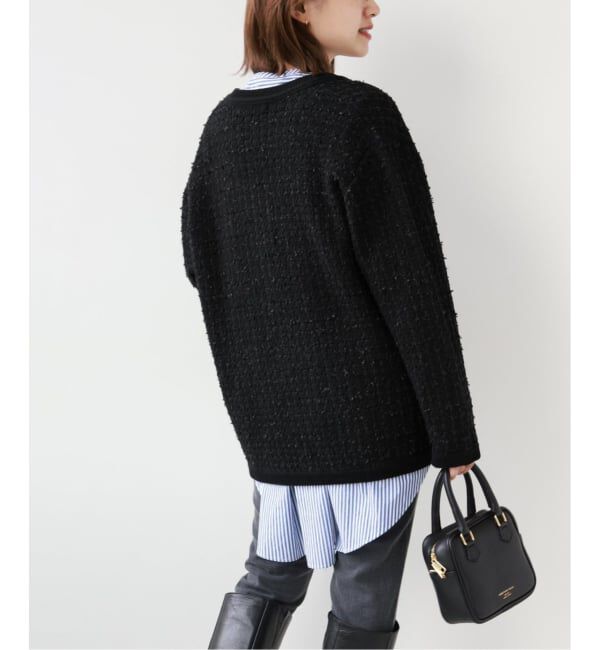 JOURNAL STANDARD relume「《WEB限定追加3》TWEEDYニットジャケット」|カーディガン|