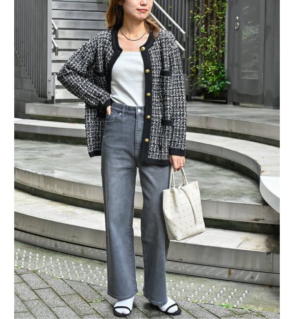 JOURNAL STANDARD relume「《WEB限定追加3》TWEEDYニットジャケット」|カーディガン|