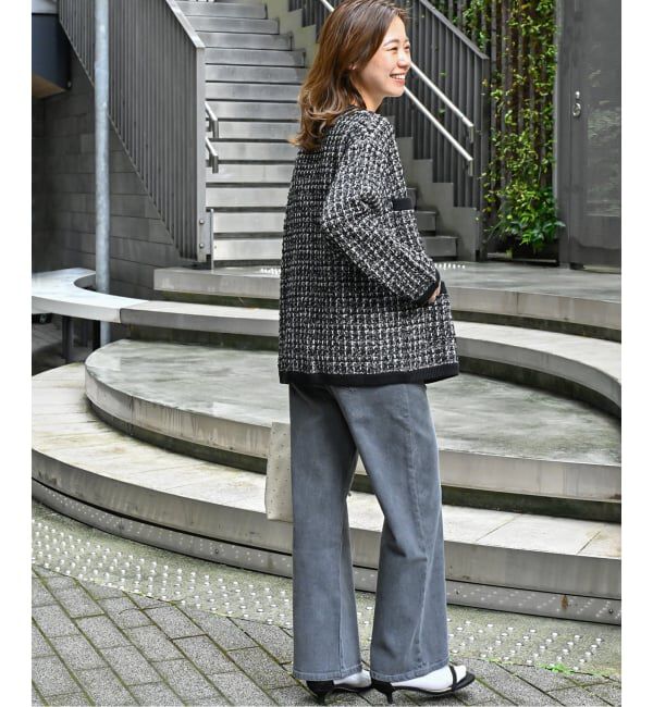 JOURNAL STANDARD relume「《WEB限定追加3》TWEEDYニットジャケット」|カーディガン|