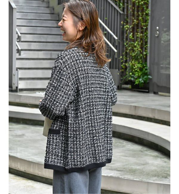 JOURNAL STANDARD relume「《WEB限定追加3》TWEEDYニットジャケット」|カーディガン|