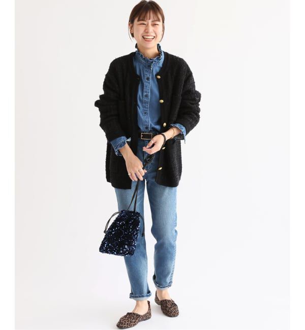 JOURNAL STANDARD relume「《WEB限定追加3》TWEEDYニットジャケット」|カーディガン|
