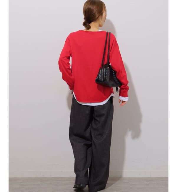 JOURNAL STANDARD relume「《追加 / 新色》［2枚セット］3WAYレイヤードヘンリープルオーバー」|ニット・セーター|