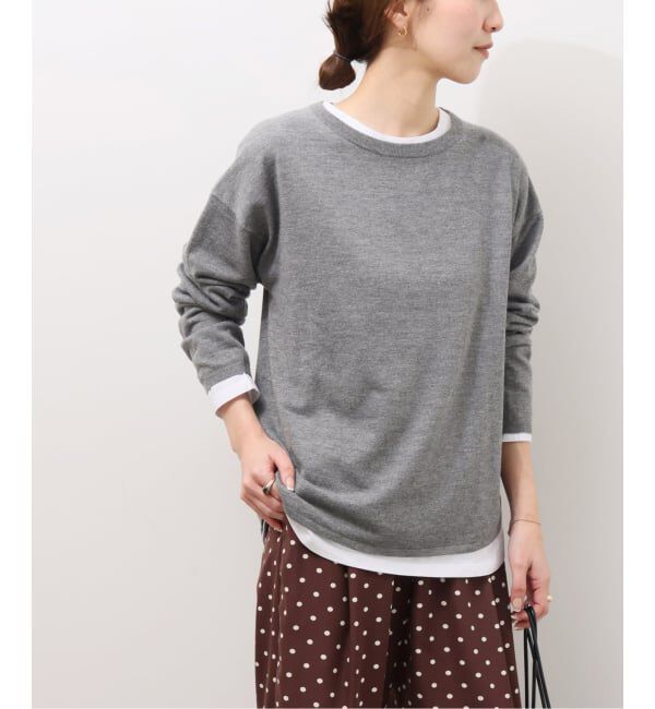 JOURNAL STANDARD relume「《追加 / 新色》［2枚セット］3WAYレイヤードニットプルオーバー」|ニット・セーター|