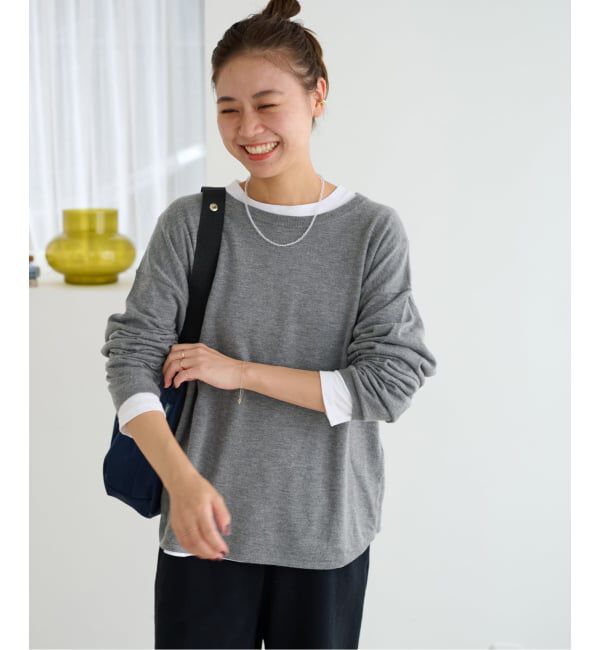 JOURNAL STANDARD relume「《追加 / 新色》［2枚セット］3WAYレイヤードニットプルオーバー」|ニット・セーター|