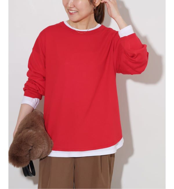 JOURNAL STANDARD relume「《追加 / 新色》［2枚セット］3WAYレイヤードニットプルオーバー」|ニット・セーター|