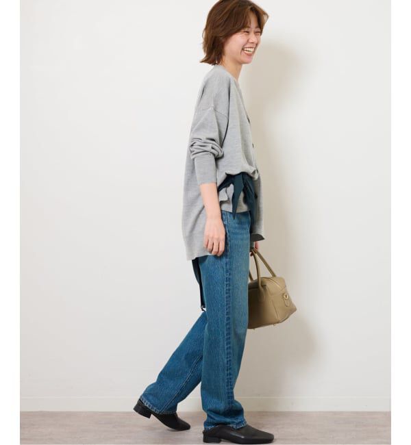 JOURNAL STANDARD relume「《一部WEB限定追加 / 新色》BiellaYarnワイドVネックカーディガン」|カーディガン|
