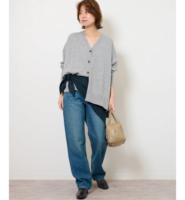 JOURNAL STANDARD relume「《一部WEB限定追加 / 新色》BiellaYarnワイドVネックカーディガン」|カーディガン|