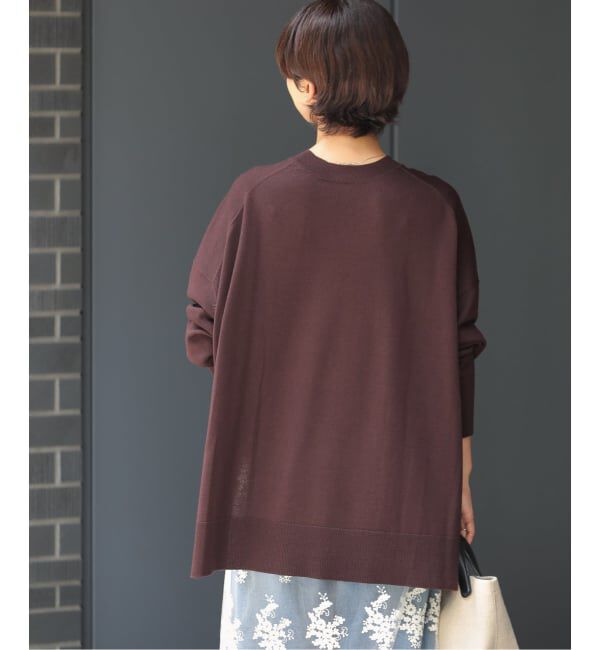 JOURNAL STANDARD relume「《追加 / 新色》BiellaYarnワイドクルーネックプルオーバー」|ニット・セーター|