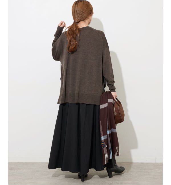 JOURNAL STANDARD relume「《追加 / 新色》BiellaYarnワイドクルーネックプルオーバー」|ニット・セーター|