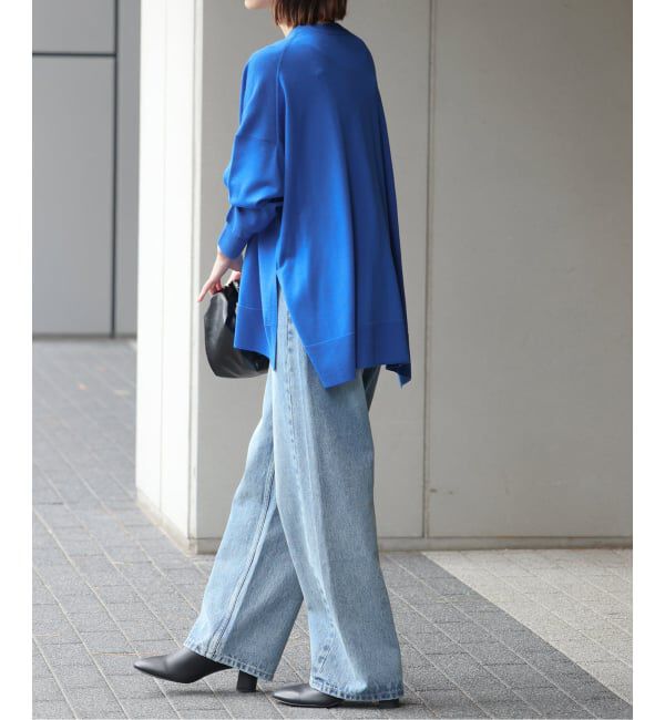 JOURNAL STANDARD relume「《追加 / 新色》BiellaYarnワイドクルーネックプルオーバー」|ニット・セーター|