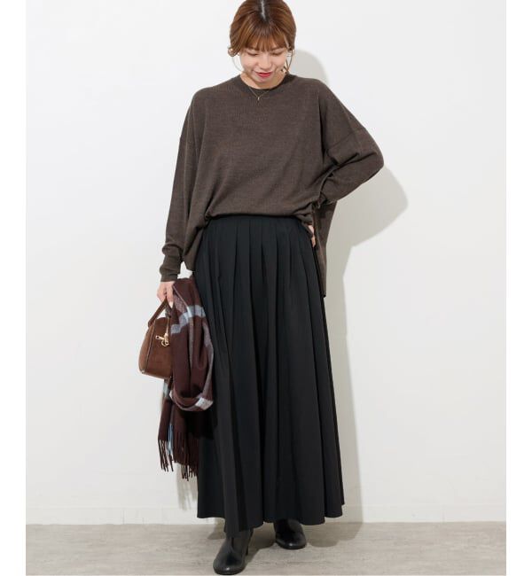 JOURNAL STANDARD relume「《追加 / 新色》BiellaYarnワイドクルーネックプルオーバー」|ニット・セーター|