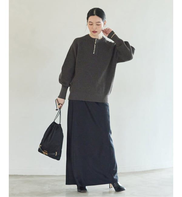 journal standard L'essage「《WEB限定カラー/追加予約2》パールスキッパープルオーバー」|ニット・セーター|