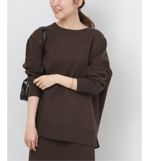 JOURNAL STANDARD relume「《WEB限定追加》ウォッシャブルミラノリブプルオーバー」|ニット・セーター|ブラウン