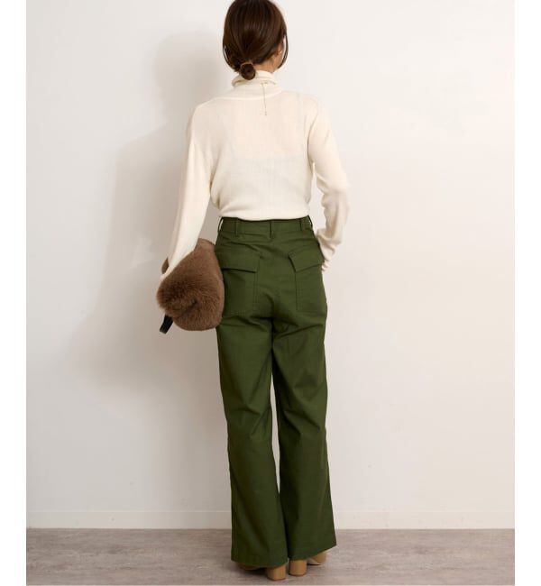 JOURNAL STANDARD relume「《WEB+一部店舗限定追加予約》スイスオーガニックコットンタートルネックプルオーバー」|ニット・セーター|