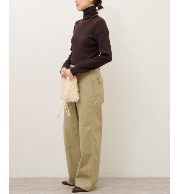 JOURNAL STANDARD relume「《WEB+一部店舗限定追加予約》スイスオーガニックコットンタートルネックプルオーバー」|ニット・セーター|