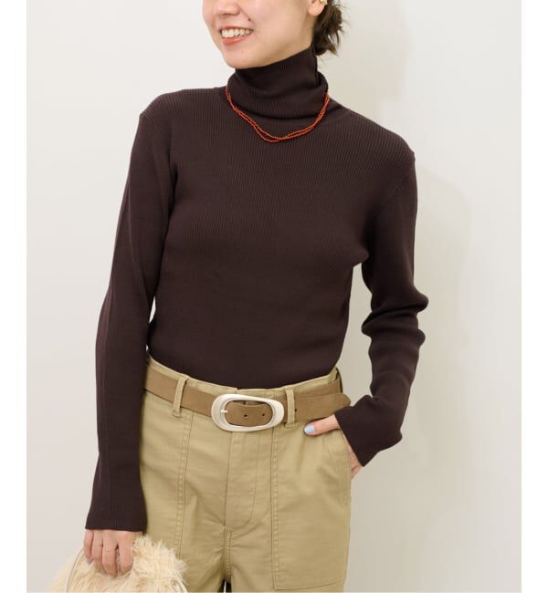JOURNAL STANDARD relume「《WEB+一部店舗限定追加予約》スイスオーガニックコットンタートルネックプルオーバー」|ニット・セーター|