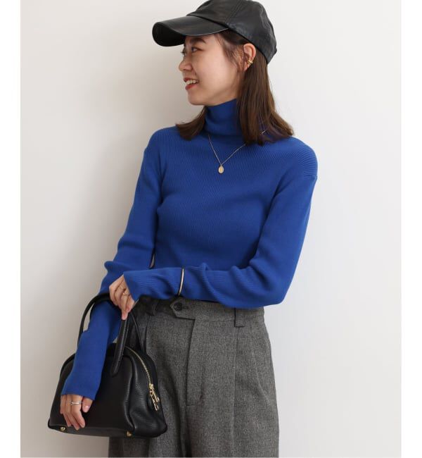 JOURNAL STANDARD relume「《WEB+一部店舗限定追加予約》スイスオーガニックコットンタートルネックプルオーバー」|ニット・セーター|
