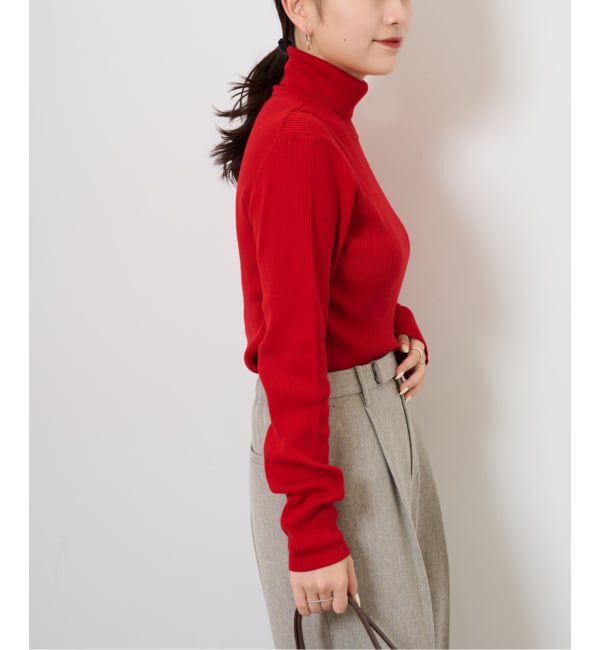 JOURNAL STANDARD relume「《WEB+一部店舗限定追加予約》スイスオーガニックコットンタートルネックプルオーバー」|ニット・セーター|