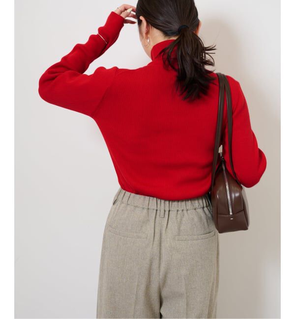 JOURNAL STANDARD relume「《WEB+一部店舗限定追加予約》スイスオーガニックコットンタートルネックプルオーバー」|ニット・セーター|