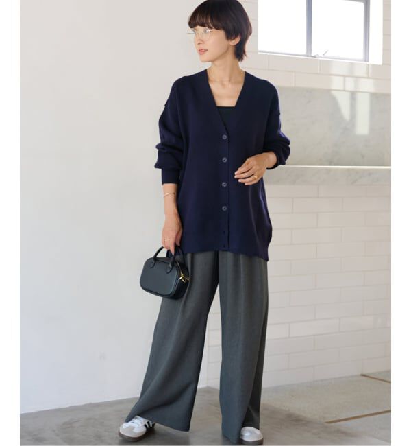 JOURNAL STANDARD relume「《一部WEB限定追加予約2》ジャガードルーズニットカーディガン」|カーディガン|