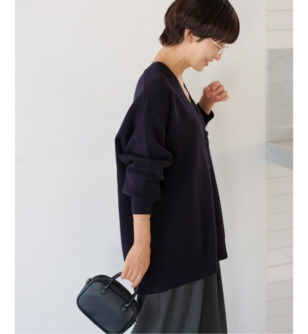 JOURNAL STANDARD relume「《一部WEB限定追加予約2》ジャガードルーズニットカーディガン」|カーディガン|