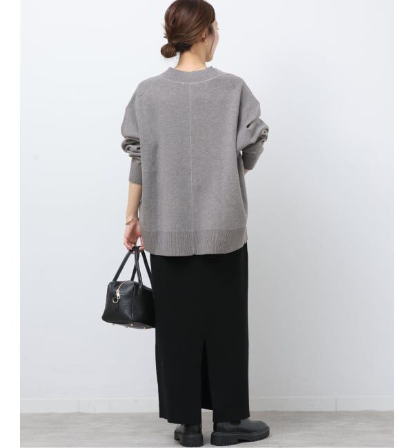 JOURNAL STANDARD relume「《一部WEB限定追加予約3》コットンカシミヤミックスダブルニットVネックカーディガン」|カーディガン|