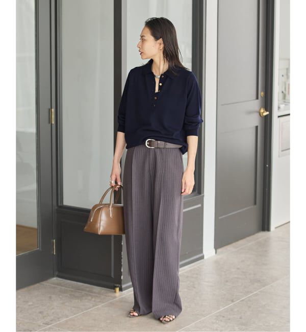 JOURNAL STANDARD「《WEB限定追加予約3》ウォッシャブルウール ポロシャツ」|ニット・セーター|