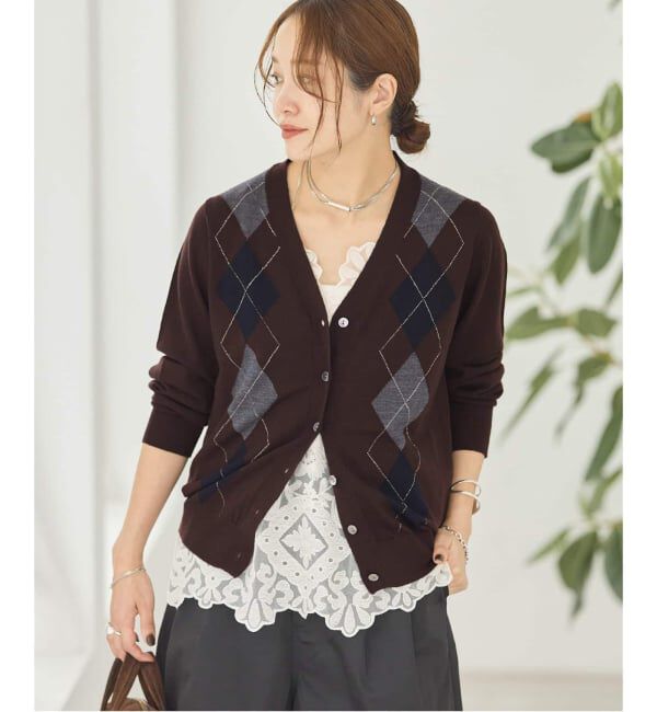 JOURNAL STANDARD「《WEB限定追加予約3》ウォッシャブルウール Vカーディガン」|カーディガン|