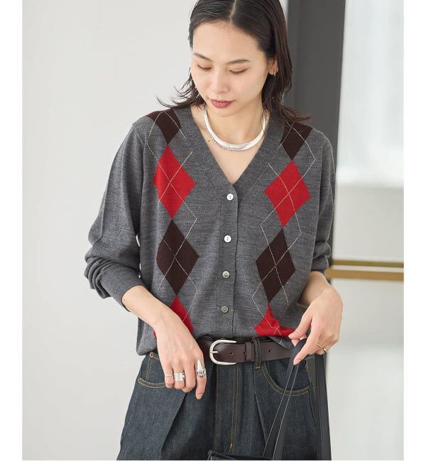JOURNAL STANDARD「《WEB限定追加予約3》ウォッシャブルウール Vカーディガン」|カーディガン|