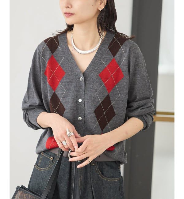 JOURNAL STANDARD「《WEB限定追加予約3》ウォッシャブルウール Vカーディガン」|カーディガン|