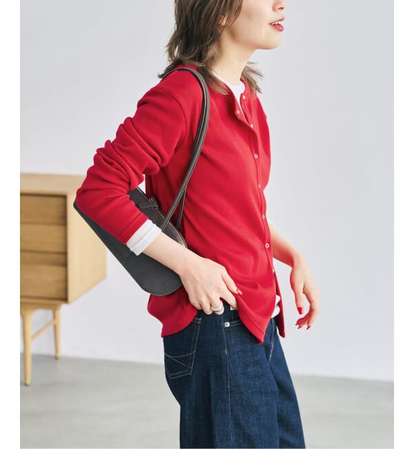 Spick and Span「《2枚セット》カーデ*ロンTレイヤードジャージ」|Tシャツ・カットソー|