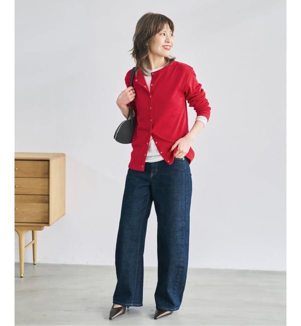 Spick and Span「《2枚セット》カーデ*ロンTレイヤードジャージ」|Tシャツ・カットソー|