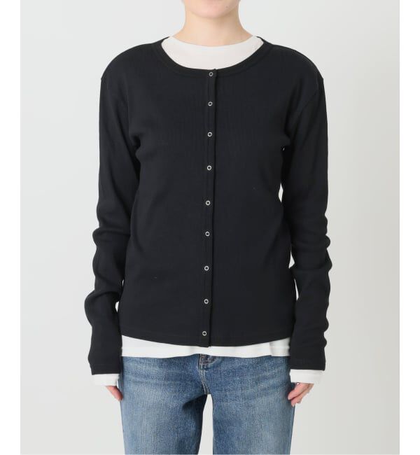 Spick and Span「《2枚セット》カーデ*ロンTレイヤードジャージ」|Tシャツ・カットソー|