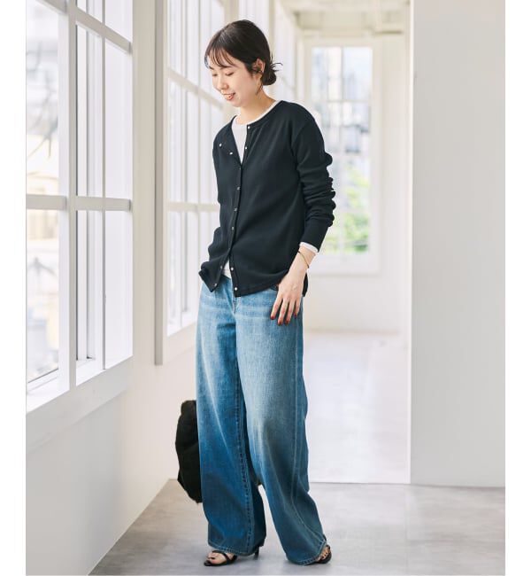 Spick and Span「《2枚セット》カーデ*ロンTレイヤードジャージ」|Tシャツ・カットソー|
