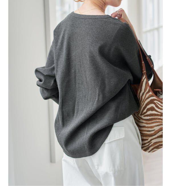 Spick and Span「《WEB限定 / 追加》2枚SETヘンリーネックプルオーバー」|Tシャツ・カットソー|
