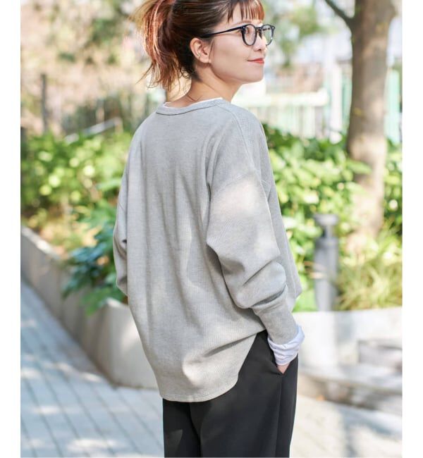 Spick and Span「《WEB限定 / 追加》2枚SETヘンリーネックプルオーバー」|Tシャツ・カットソー|