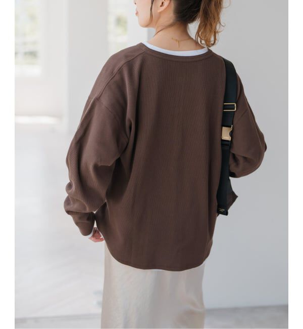 Spick and Span「《WEB限定 / 追加》2枚SETヘンリーネックプルオーバー」|Tシャツ・カットソー|