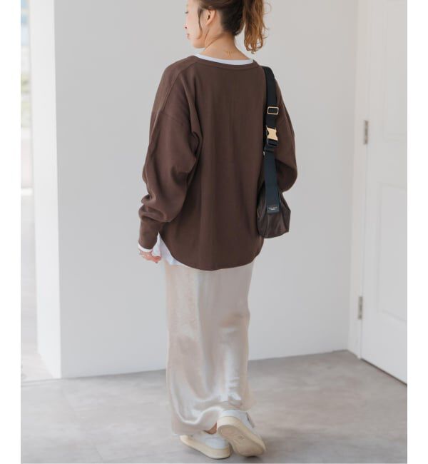 Spick and Span「《WEB限定 / 追加》2枚SETヘンリーネックプルオーバー」|Tシャツ・カットソー|