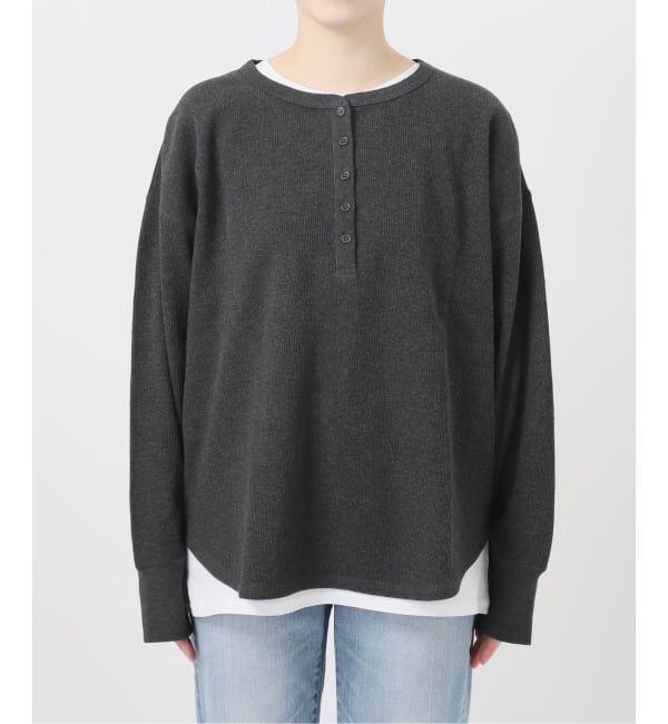 Spick and Span「《WEB限定 / 追加》2枚SETヘンリーネックプルオーバー」|Tシャツ・カットソー|