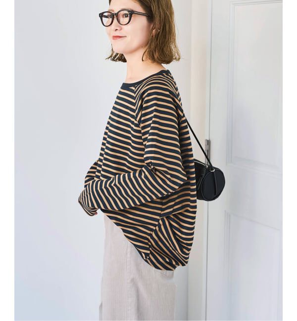 Spick and Span「《WEB限定カラー有り / 追加》ボートネックバックタックプルオーバー」|Tシャツ・カットソー|